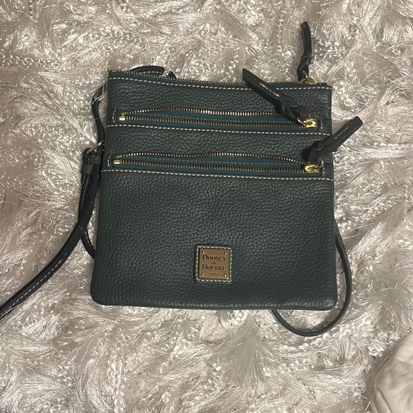 Dooney & Bourke Bags New Dooney Bourke Womens Black Gold Pebble